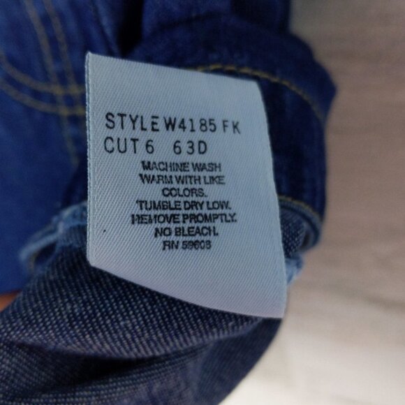 Democracy Weekend Denim Jean Tan Collar Vest - Picture 6 of 8